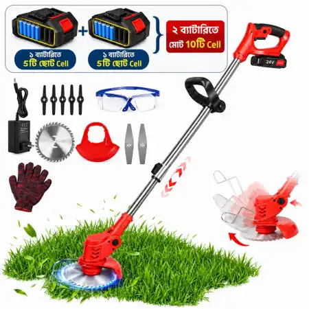 10 Sell Battery Cordless Grass String Trimmer Electric Lawn Mower